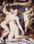 BRONZINO, Agnolo Allegory the dear oil